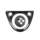 Hard Carbon Fiber Sticker Automatic Car Gear Shift Frame Trim for 595 695 2012-2023