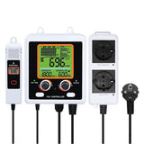 AQM-419 CO2 Controller, Dual Knob Adjustment, Dual Channels, Dual Control Socket Control for Planti