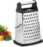 4-sided Stainless Steel Slicer - Kitchen Slicer For Coarse And Fine Grating Of Fruit, Vegetables, Carrots, Cheese. (style Is 10