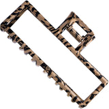 (large square) Metal Claw Clips For Women Girls Large Hair Clips Thick Hair Clips Large Strong Long Hair Accessories Clips 1 Piece (cross Large 11cm)