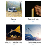 Pure Sine Wave Power Inverter Converter UPS Charger 1000W LCD LED Display for Car Boat Truck Travel Camping