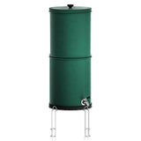 (Green) Gravity Water Filter System Water Filtration Bucket for Home Outdoor Camping Hiking Emergency Preparedness