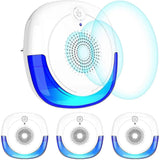 4-piece ultrasonic mosquito repellent, mosquito repellent plug, indoor electric