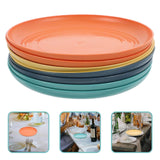 8pcs Dinner Plate Fruit Plate Dessert Plate Dessert Plate Party Dried Fruit Cake Dish Snacks Appetizer Dish Fruit Cake Plate