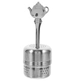 Stainless Steel Tea Infuser Tea Strainer Steeper Cute Teapot Shaped Tea Filter Coffee Seasonings Tea Strainer for Loose Tea for Mug Tea Cup