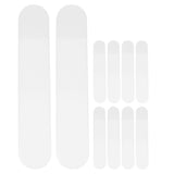 10pcs Pencil Holders Frosted Pen Bags Transparent Pen Bags Pen Storage Bags Plastic Pen Bags Pen Protective Bags Stationery Bags