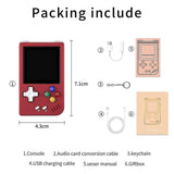 Rg Mini Retro Handheld Game Console 128g 1.54in Screen Linux System Portable Gaming Pl