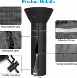 Dust cover for outdoor heaters