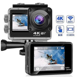 4k Action Camera 20mp Wifi Remote Control Underwater Camera Waterproof 40m Underwater Sports Camera