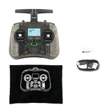 (Transparent Black) POCKET Remote Control Hall Remote Rod ELRS/CC2500 Protocol for Traversing Aircraft Model  Transparent Black