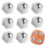 2025 Latest Model Mini Caster Wheels for Small Appliances, Self Adhesive Caster