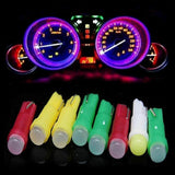 2025 Latest Model 10pcs Pink T5 led Bulb COB W12W Lamp Car Interior Dashboard