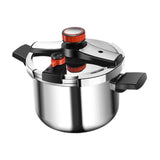 (12L) Stovetop Pressure Cooker Thickened Pressure Pot for Camping Family Household 4L