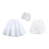 (45 cm) Women Short Petticoat Set Underwear for Party Role Playing Stage Performance 45 cm