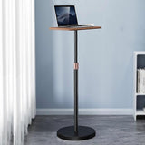 SSKY L42 Laptop Stand Landing Workbench Computer Height Frame, Color: Walnut L42 Walnut