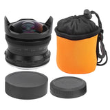 7.5mm F2.8 FX Mount Ultra Wide Angle Fisheye Scenery Lens for Fuji XT4/XT3/XT30/XS10(black )