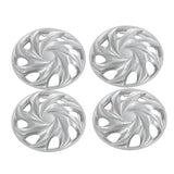 4 Pcs 13 Inch Wheel Hubcap Covers Silver Wheels Rim Cover Hub Caps for Cars Trucks Vans