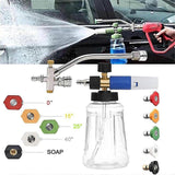 Foamcannon With 5 Sprayer Nozzles For 14inch Quick Connect For Ca
