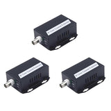 3pcs Ethernet Ip Extender Over Coax Hd Network Kit Eoc Coaxial Cable Transmission Extender For Secur