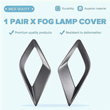 1 Pair Fog Lamp Cover Fog Lamp Frame Trim 7871334000 Compatible For