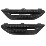 Side Air Vent Cover Trim,1 Pair Dry Carbon Side Vent Trim Side Vent Decor Sticker Quality You Can Trust