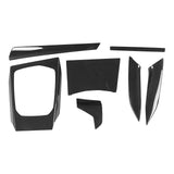 Interior Trim Kit,7Pcs Interior Trim Kit Gear Shift Panel Trim Car Interior Decoration Future-Proof Design