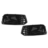 Fog Lamp Grille,Glossy Black Mesh Style Foglight Grill Foglight Grille Modern Innovation