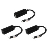 3X Gigabit POE Splitter 5V3A 1000Mbps Type-C Power over Ethernet for for for IP Camera for 4