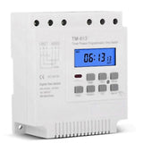For Three Phases 380v 415v Timer Programmable Switch With Backlight