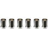 6X Stainless Steel Straw Holder, Counter-Top Straw Dispenser, Cutlery Organizer, Spoons Forks Chopst