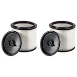 2 Set Replacement for Hepa Material Fine Dust Filter & Retainer, VCFH