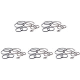 5X 11361440142 Seal O-Rings Twin Double Dual Seals for Vanos M52Tu M54 M56 Ptfe Rattle Ring Repair U