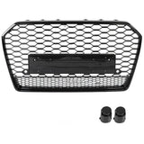 Hood Grill,For RS6 Quattro Style Hex Mesh Honeycomb Grill Bumper Grille Innovative Solution