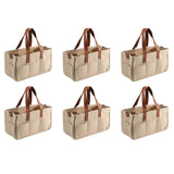Baby Felt Storage Nursery Organizer Basket Infant Diaper Bag with Handle Changing Nappy Kids Storage