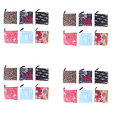 24 Pack Reusable Shopping Bag Eco Friendly Foldable Grocery Bags,6 Styles Large Heavy Duty Washable