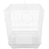 1 Set of Metal Bird Carrier Portable Bird Cage Parrot Cage Bird Carrying Cage