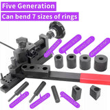 (5th generation) Mini Universal Metal Bender - Wire & Flat Metal Manual Bending Machine, 6th Generation js