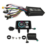 1Pc Electric Bike Sine Wave Controllerwith Colorful LCD Display 48V 52V 60V 72V js