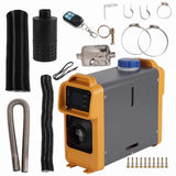 12V 2KW Diesel Air Parking Heater Remote Control Low Noise Rapid Heating Tool for Car Truck Bus RVs