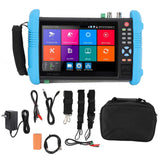 CCTV Tester 7 Inch IPS Touch Screen Network Monitor Analog Coaxial Video Tester HD Multimedia Output