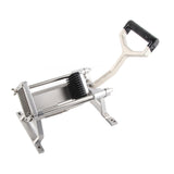 French Fry Cutter Commercial Professional Manual Potato Cutting Machine with Suction Feet for Vegetable Onion Fruit 6mm