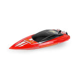 (Red) Rc Speed Boat Model Remote Control Boat Toy Waterproof Ship Kids Electric Gift