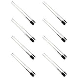 Details of the silver UHF SL-16 PL-259 mobile car radio antenna