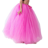 Bridesmaid Bride Dance Performance Adult Dress Tulle Fluffy Skirt Pregnant Woman Photography Skirts