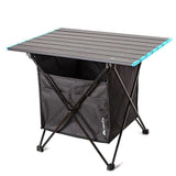Outdoor Picnic Folding Table Mini Portable Foldable Aluminum Alloy Camping Desk