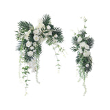 2pcs Wedding Arch Flowers Artificial Flowers for Decoration Large Flower for Holy and Pure Wedding Ceremony