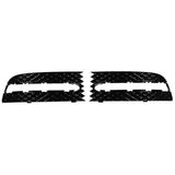 1pair Car Front Bumper Fog Light Cover Bezel Grille With Hole For R172 W172 2012-2016