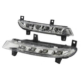 1p Car Drl Led Fog For Octavia 2009-2013 Auto Driving Lamp Day Running Bumper La