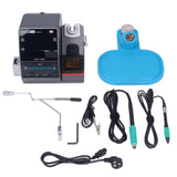 Double Handle Soldering Station Constant Temperature Digital Display Welding Rework Station KitWithout Soldering Iron Tip US Plug 110V