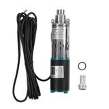 DC24V Solar Screw Submersible Well Pump Copper Motor Brush Water Pump 25 Meter High Lift 180W